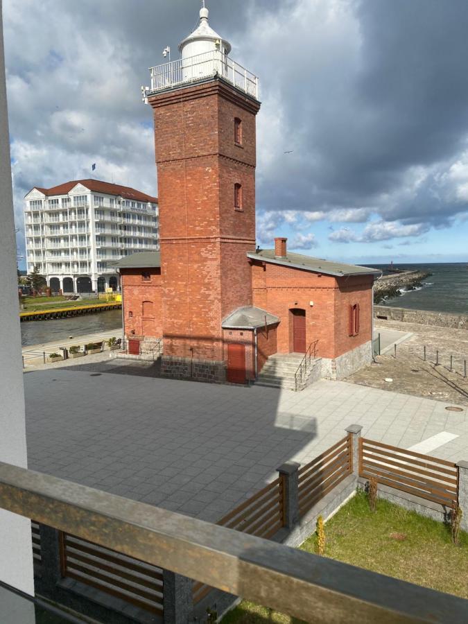 Apartament Blekitny Przy Latarni Дарлово Экстерьер фото